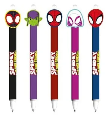 Spidey & Friends Gel Pens – Erasable 30-Piece Display 2