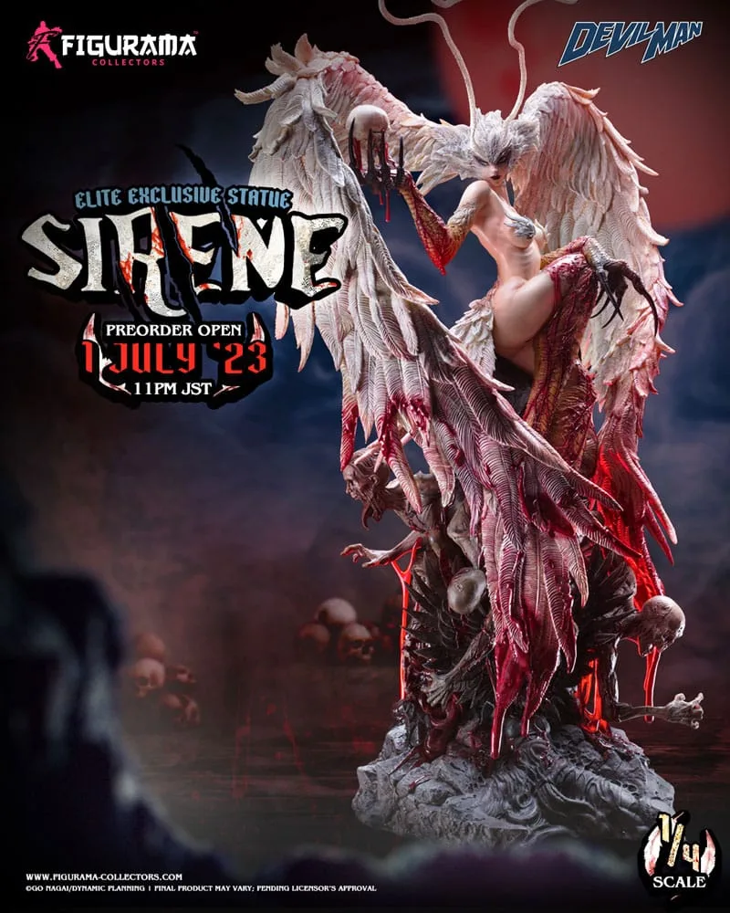 Devilman Statue – Sirene Elite Exclusive 1:4 67 cm 3