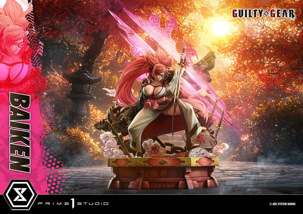 Guilty Gear Strive Statue – Baiken Ultimate Premium Masterline 80 cm 3