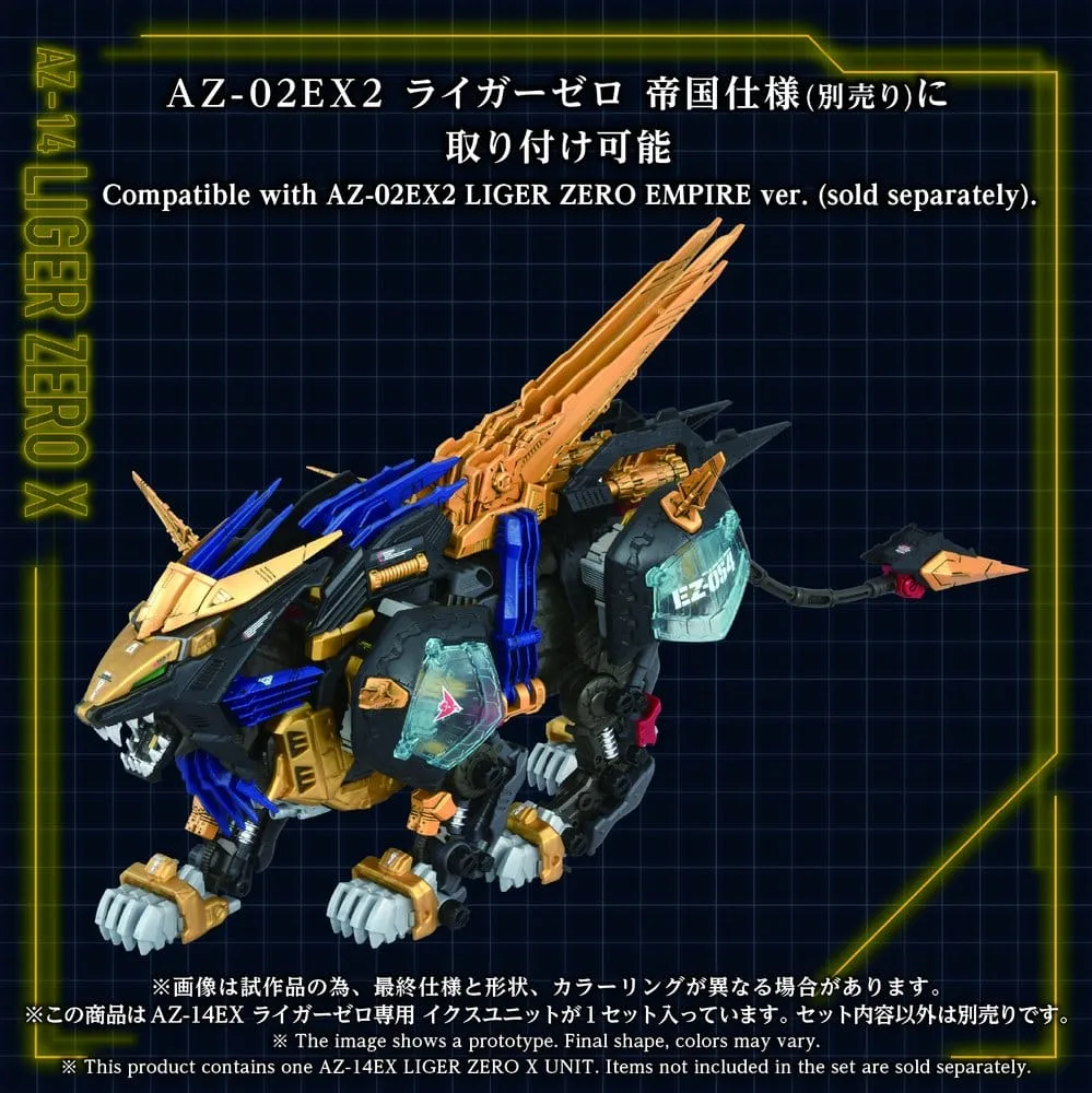 Zoids Model Kit – AZ-14EX Liger Zero X Unit 1/72 5