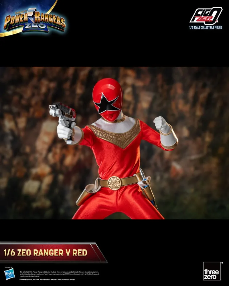 Power Rangers Zeo Action Figure – FigZero Ranger V Red 30.7 cm 5