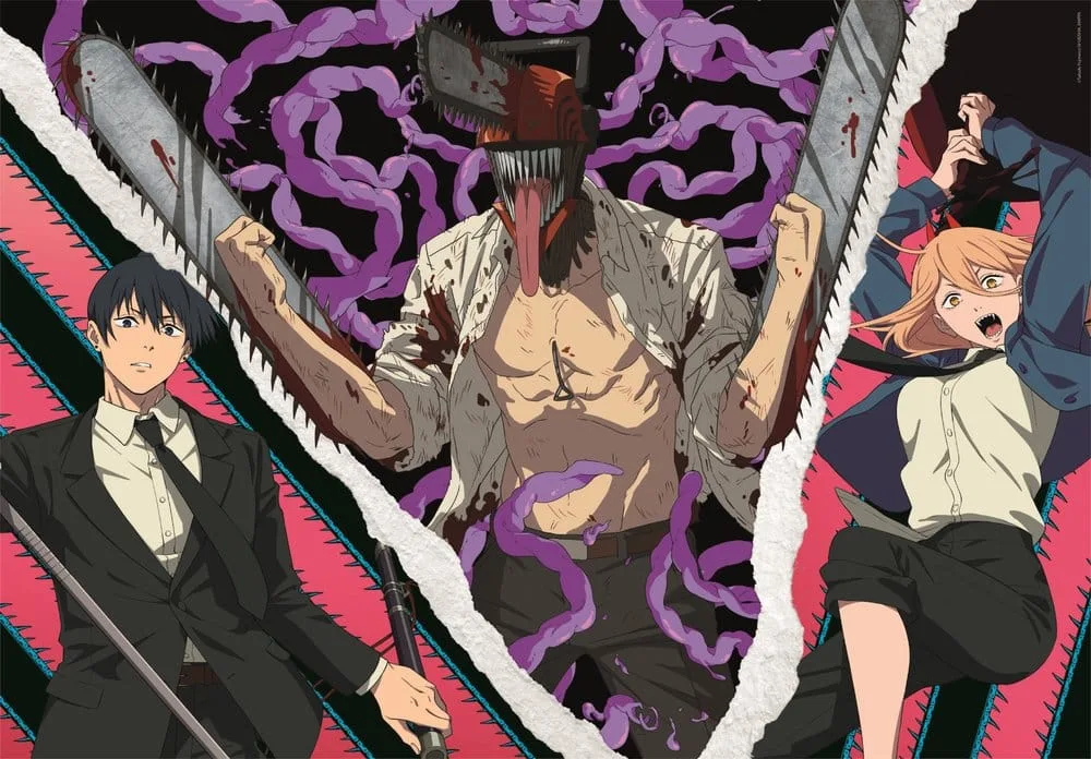 Chainsaw Man Jigsaw Puzzle – Anime Collection 500 Pieces 36 x 49 cm 2