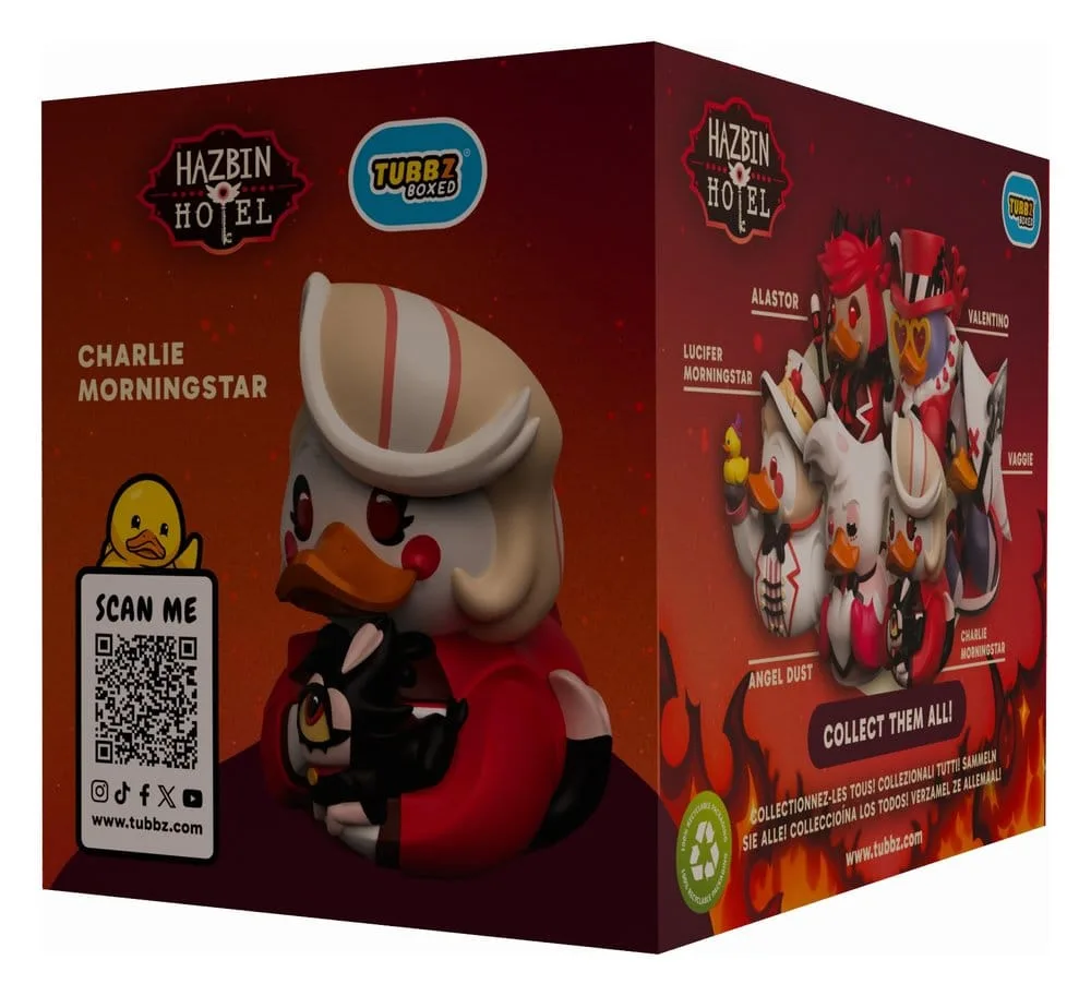 Hazbin Hotel Tubbz Figure – Charlie Morningstar Boxed Edition 10 cm 6