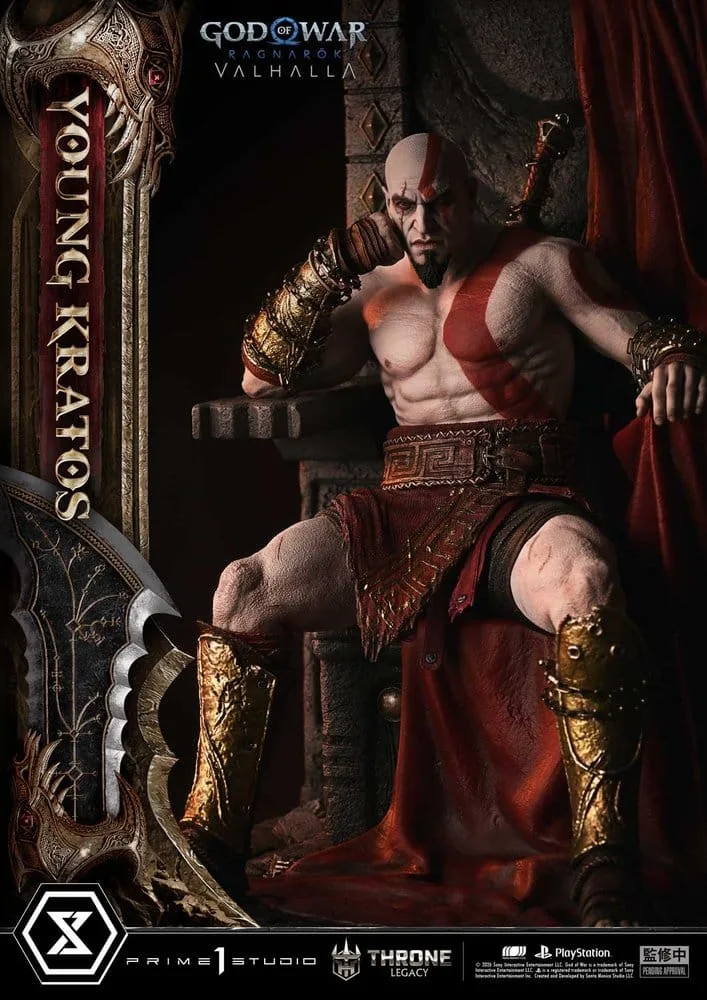 God of War Ragnarok Beeld – Young Kratos 1:3 91 cm 9