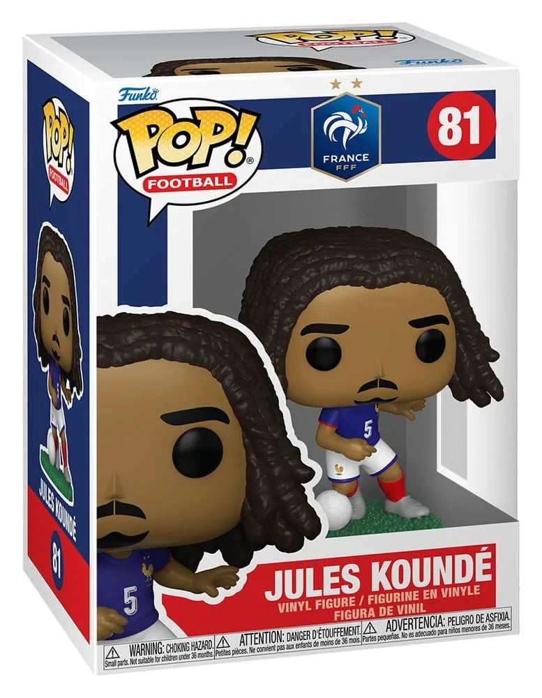 Football Vinyl Figure – Funko Pop France Jules Kounde 9 cm 2