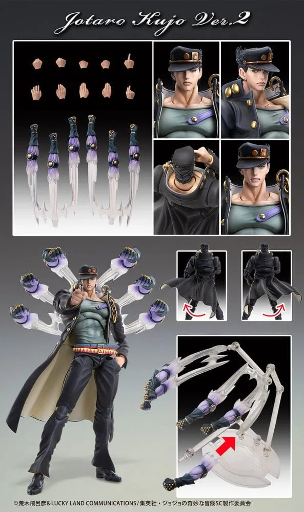 JoJo’s Bizarre Adventure Action Figure – Jotaro Kujo Ver.2 16 cm 12