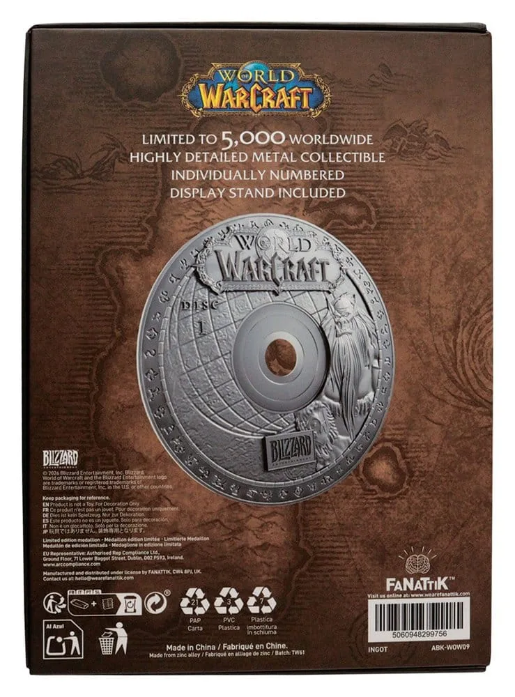 World of Warcraft CD-ROM Replica – Limited Edition 11 cm 6
