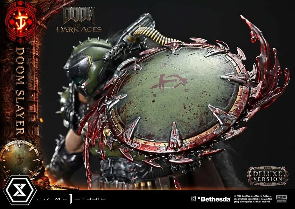 DOOM The Dark Ages Statue – Slayer Deluxe 1/4 77 cm 15