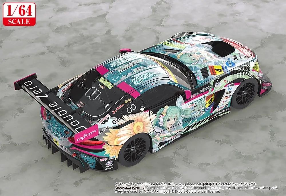 Hatsune Miku GT Project modelauto – AMG 2017 1:64 7 cm 3