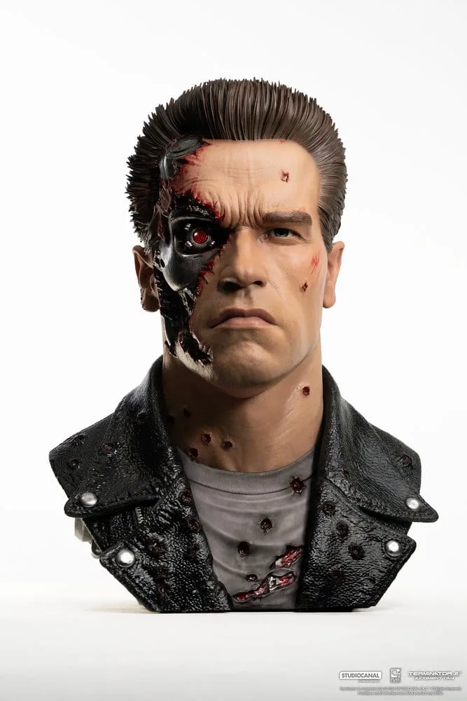 Terminator 2 Art Mask – T-800 Model 101 Battle Damaged 47 cm