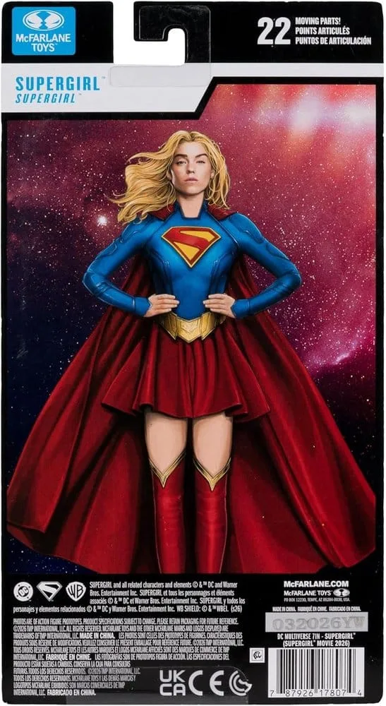 DC Multiverse Action Figure – Supergirl Hero Costume 18 cm 6