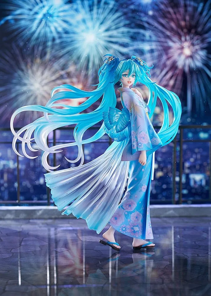 Hatsune Miku PVC Figure – Music & Fire Works 1/7 23 cm 2