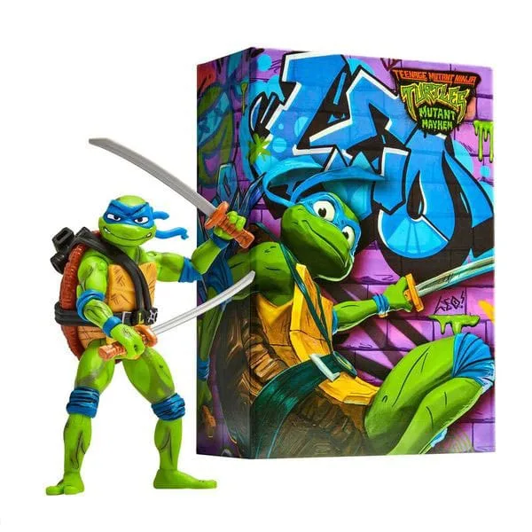 TMNT Mutant Mayhem Action Figure – Comic Con Leonardo 18 cm