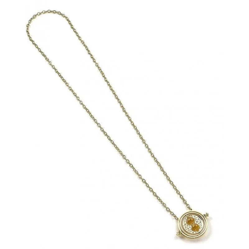 Harry Potter Necklace – Spinning Time Turner Gold-Plated 63 cm