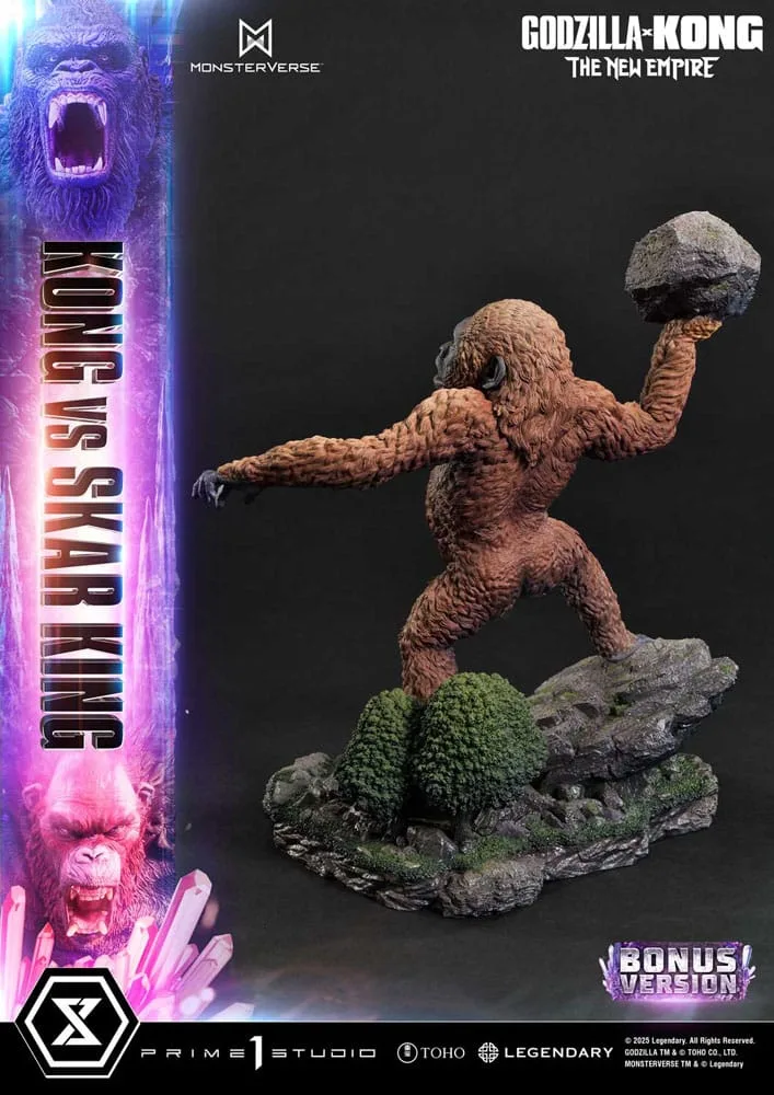 Godzilla x Kong Statue – Kong vs Skar King Bonus Version 104 cm 11