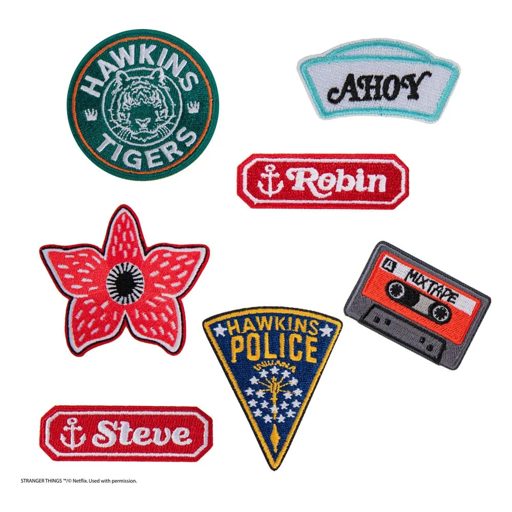 Stranger Things Patches – Set of 7