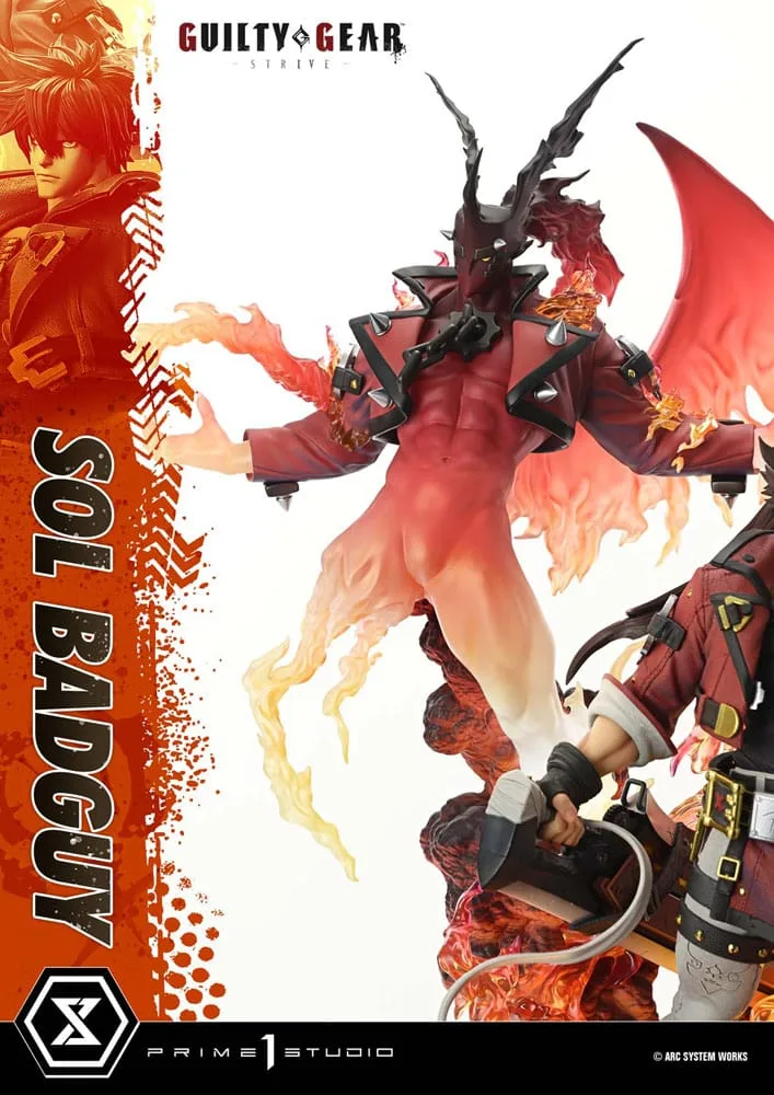 Guilty Gear Strive Statue – Sol Badguy Bonus Version 82 cm 36