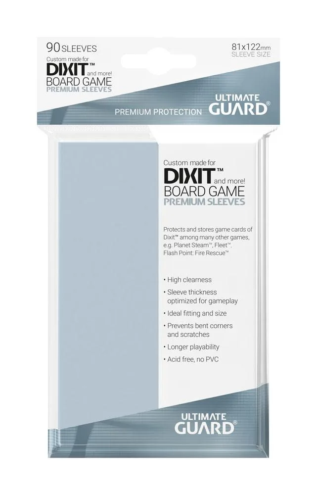 Ultimate Guard Board Game Sleeves – 90 Pack 81 x 122 mm