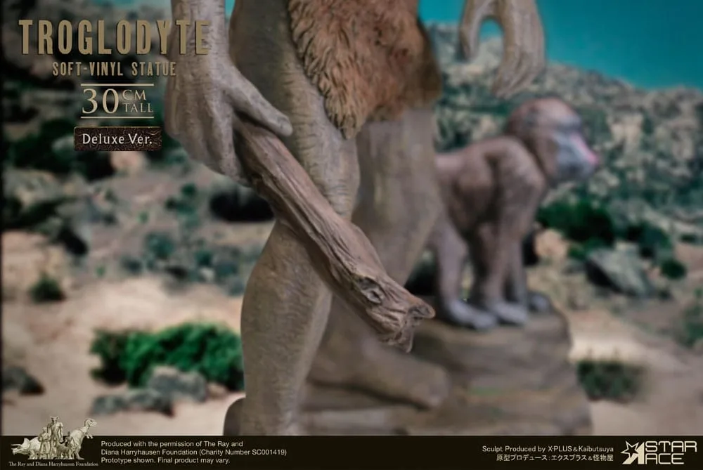 Ray Harryhausen Statue – Troglodyte Deluxe 30 cm 5