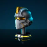 Helldivers 2 Helmet Replica – Hero of the Federation 11 cm 10