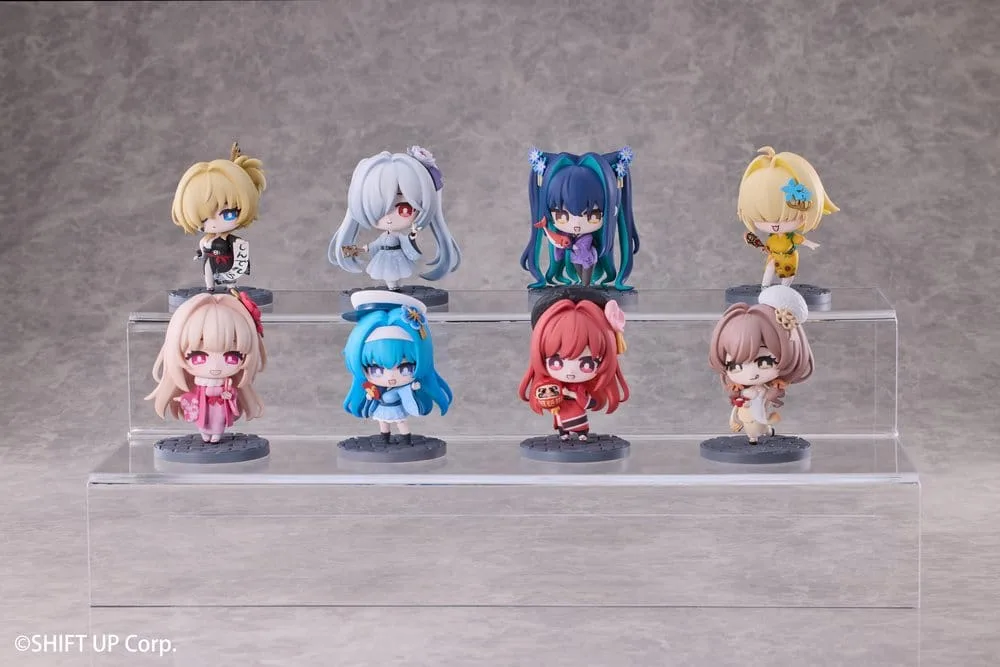 Goddess of Victory Nikke Mini Figures – New Year Special 8-Pack 8 cm