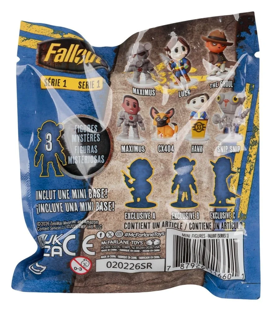 Fallout Minifiguren – Series 1 Verrassingszakjes 24 stuks 6 cm 8