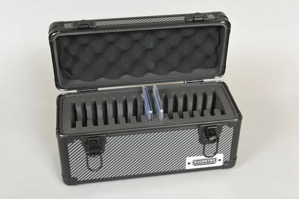 Trading Card Storage Case – Evoretro 15 Slabs Grey 33.9 cm