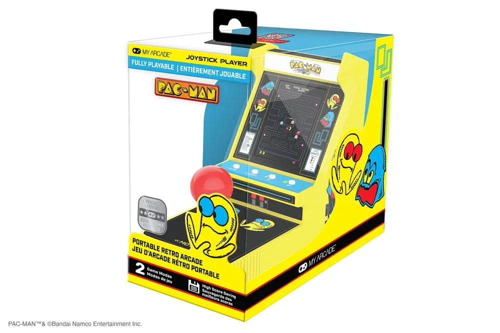 Pac-Man Portable Arcade – Retro Joystick Player 3