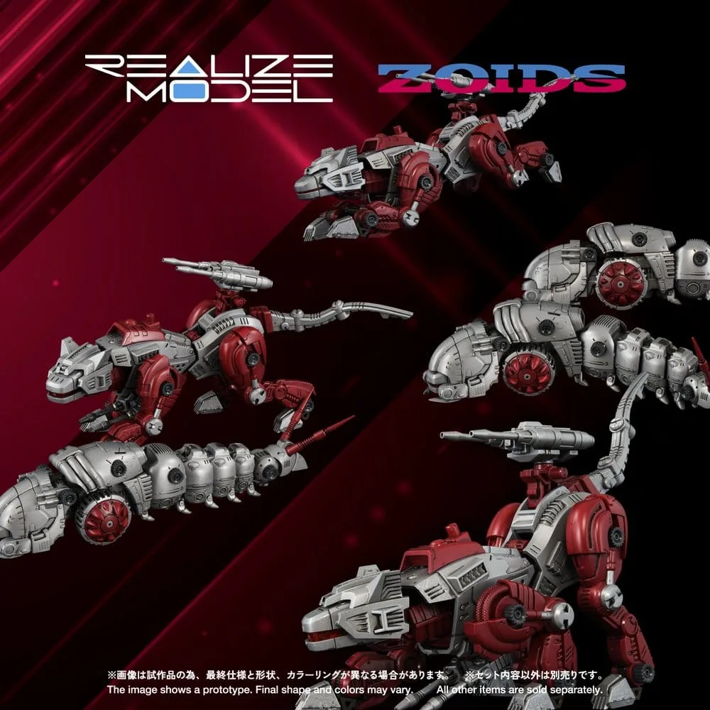 Zoids Model Kit – RMZ-019 Hell Cat and Molga Zenebus 1/100 3
