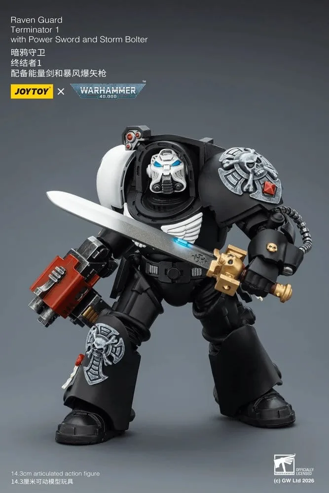 Warhammer 40,000 Action Figure – Raven Guard Terminator 1 14 cm 2
