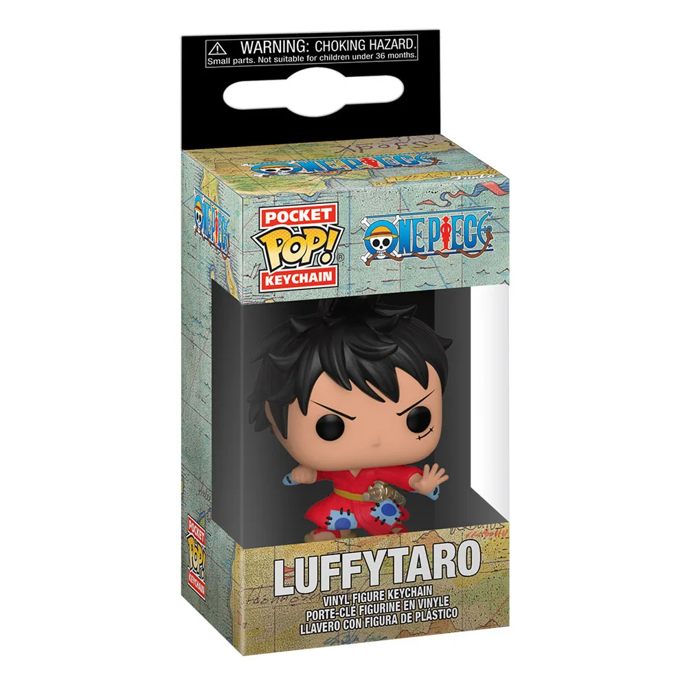 One Piece Vinyl Keychains – Kimono Luffy 4 cm Display of 12 2