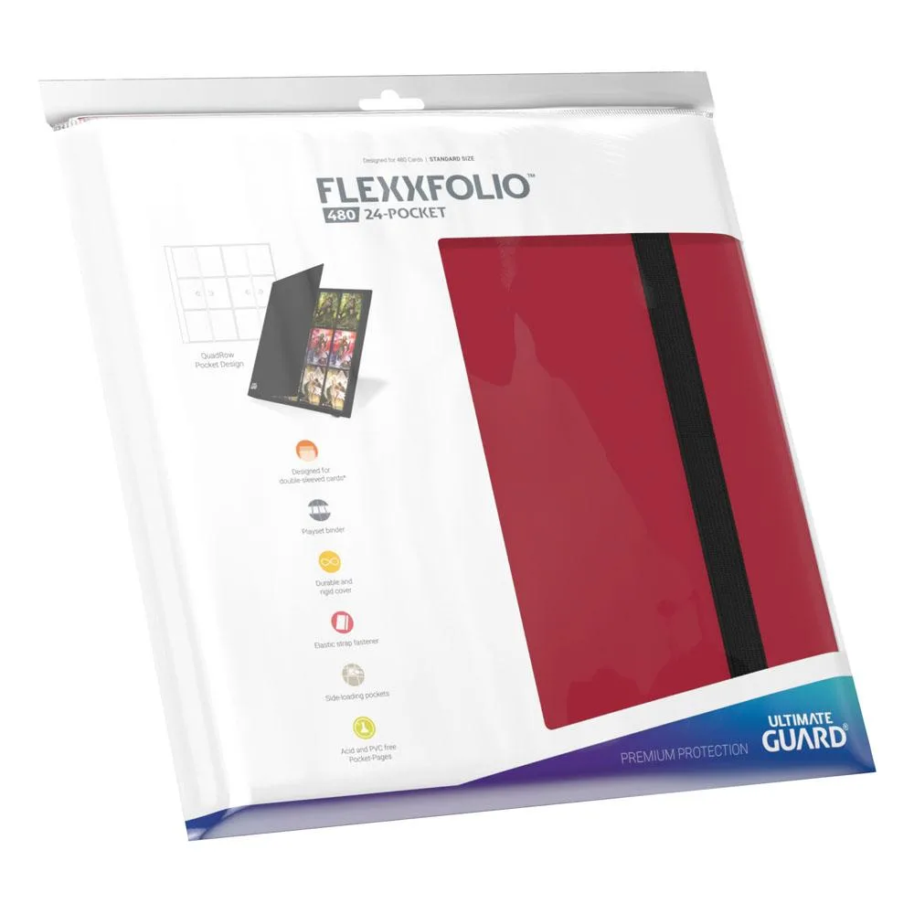 Ultimate Guard Card Binder – Red Flexxfolio 480 24-Pocket 8