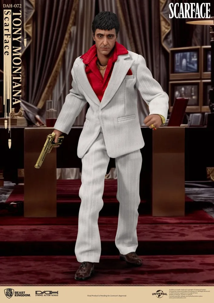 Scarface actiefiguur – Tony Montana in wit pak 20 cm 8
