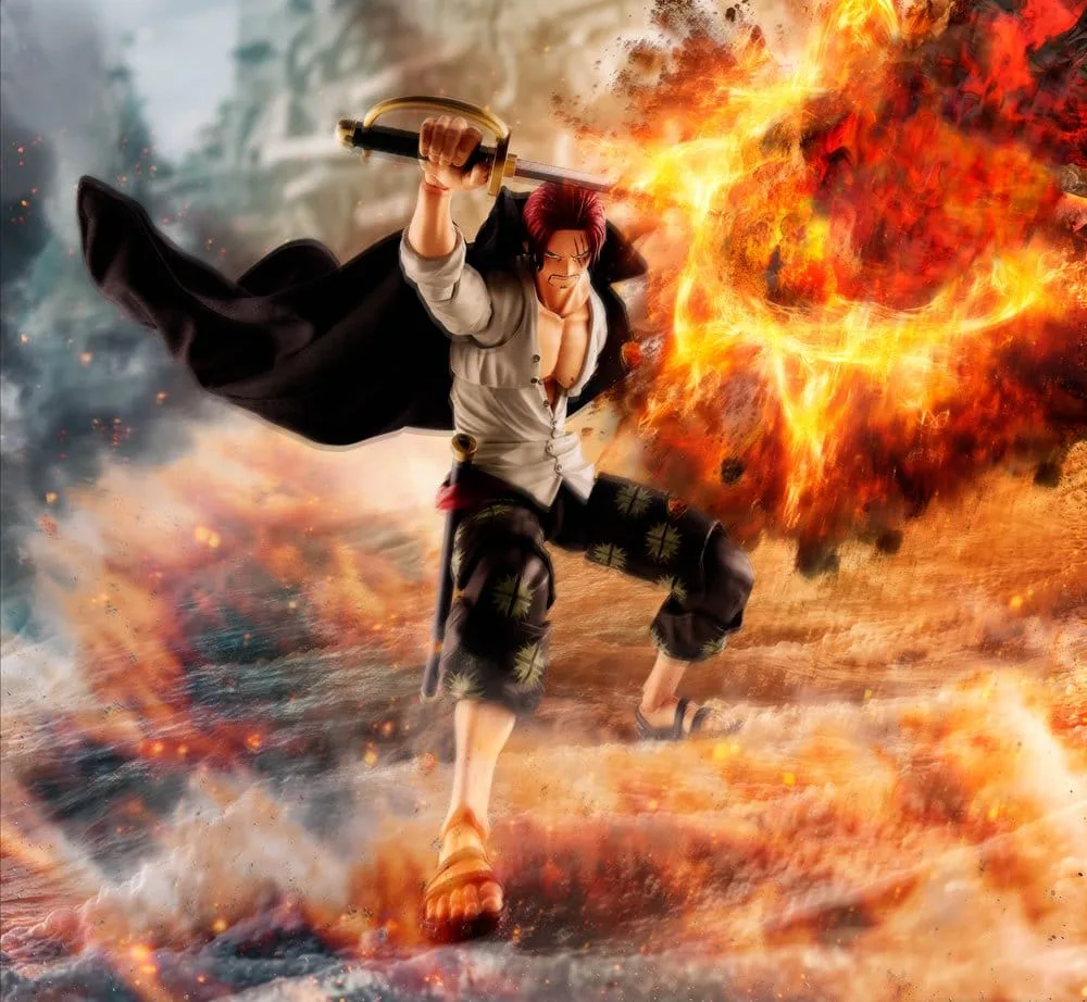 One Piece Action Figure – S.H.Figuarts Shanks Marineford 17 cm 6