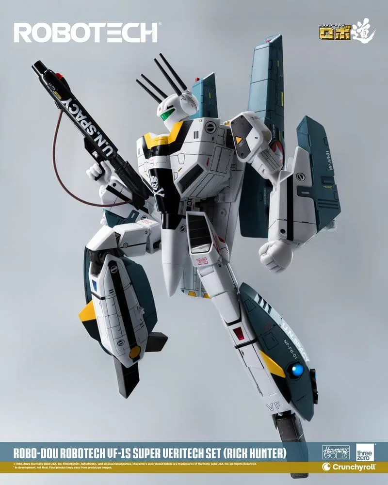 Robotech Action Figure – VF-1S Super Veritech Rick Hunter 20 cm 18