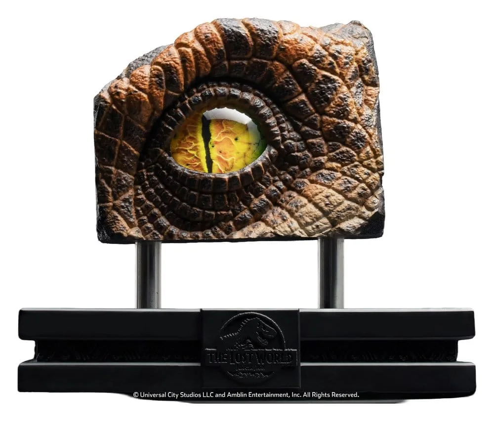 The Lost World Jurassic Park Bust – Male Velociraptor Eye Prop 23 cm