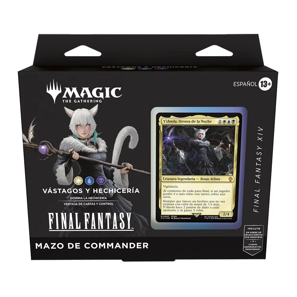Magic the Gathering Commander Decks – Final Fantasy Spanish Set of 4 12