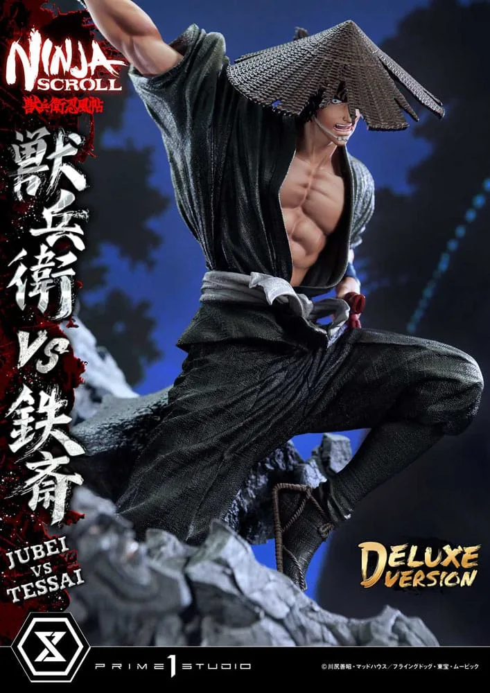 Ninja Scroll Statue – Jubei vs Tessai Deluxe Bonus 101 cm 23