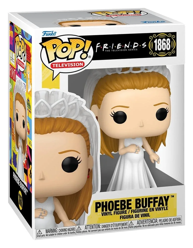 Friends Pop Vinyl Figure – Phoebe Buffay Wedding Dress 9 cm 2