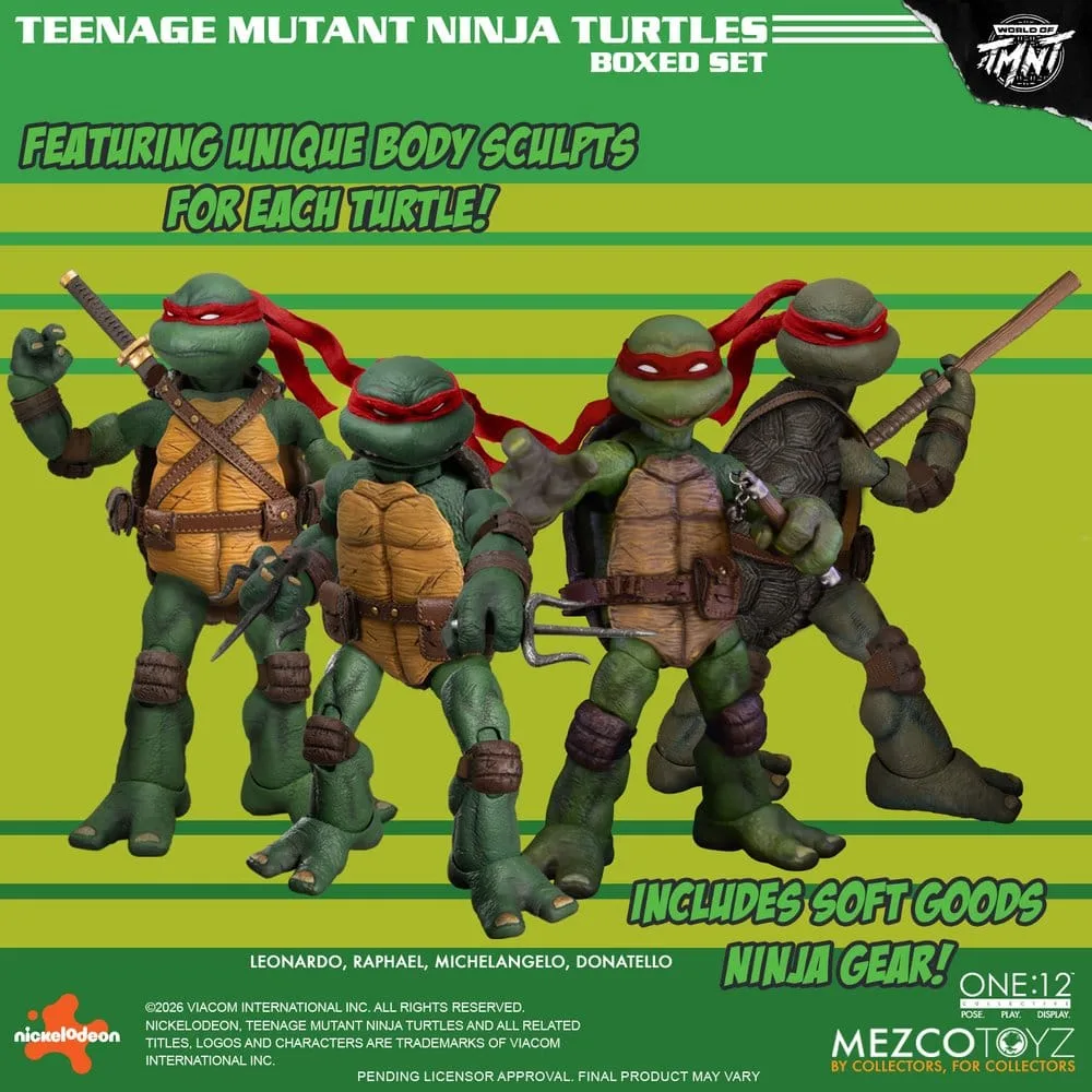 Teenage Mutant Ninja Turtles Figure Set – Red Mask Edition 17 cm 2