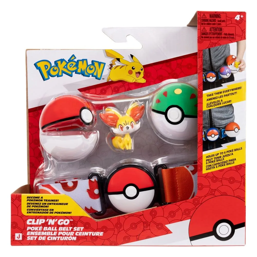 Pokémon Toy Belt Set – Fennekin Clip ‘n’ Go 3