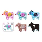 Kaitai Fantasy Minifigure 4-Pack – Collection Beef 6 cm 1