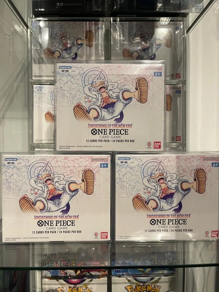 One Piece Booster Box Protectors – Evoretro 5-Pack 12 x 6 x 15 cm 5