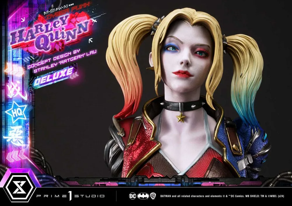 Batman Statue – Cyberpunk Harley Quinn Deluxe Bonus 60 cm 18