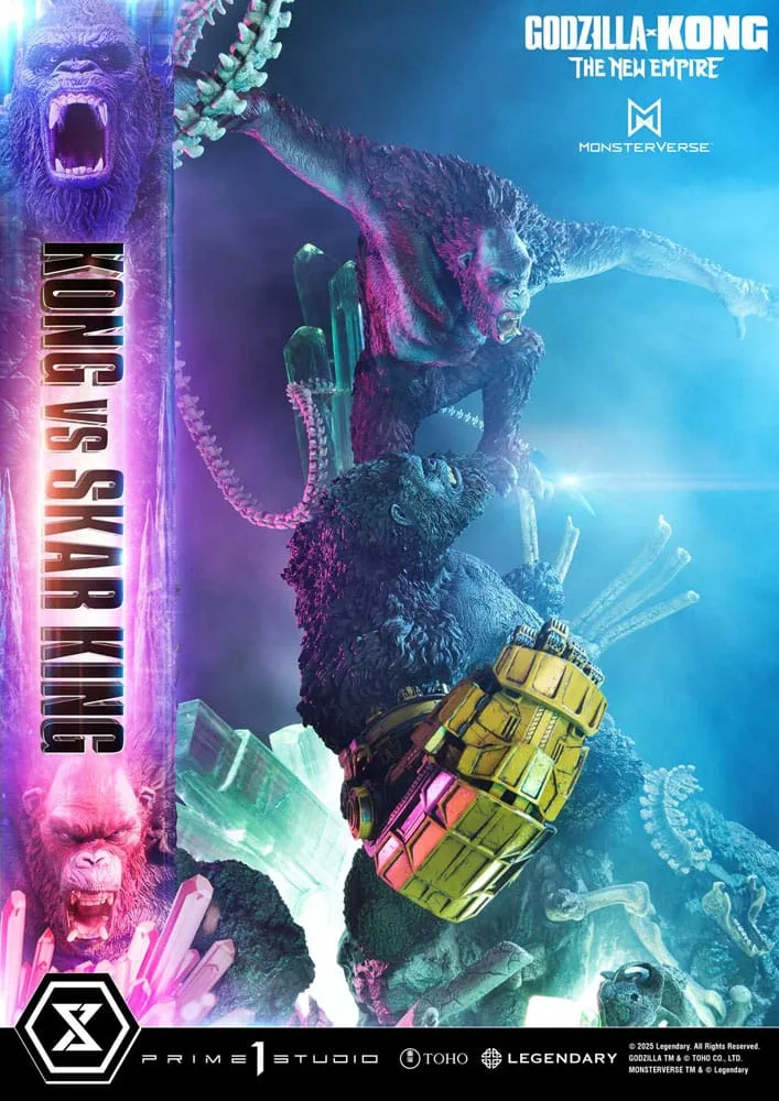 Godzilla x Kong Diorama Statue – Kong vs Skar King 104 cm 14