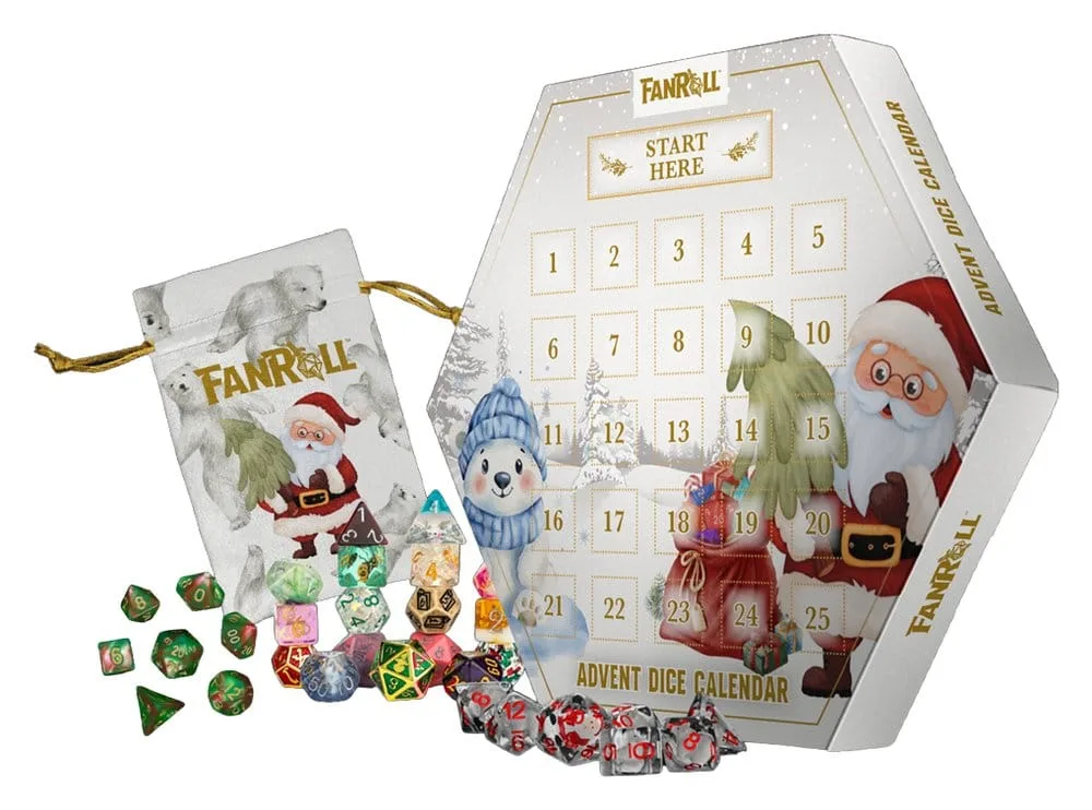FanRoll Advent Calendar – Holiday Dice 2026 2