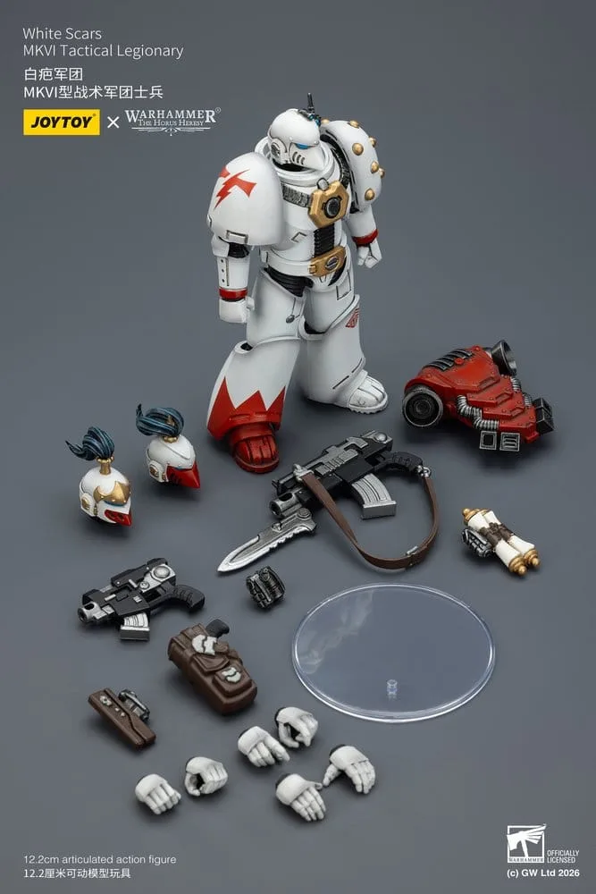 Warhammer Action Figure – White Scars MKVI Tactical Legionary 12 cm 12
