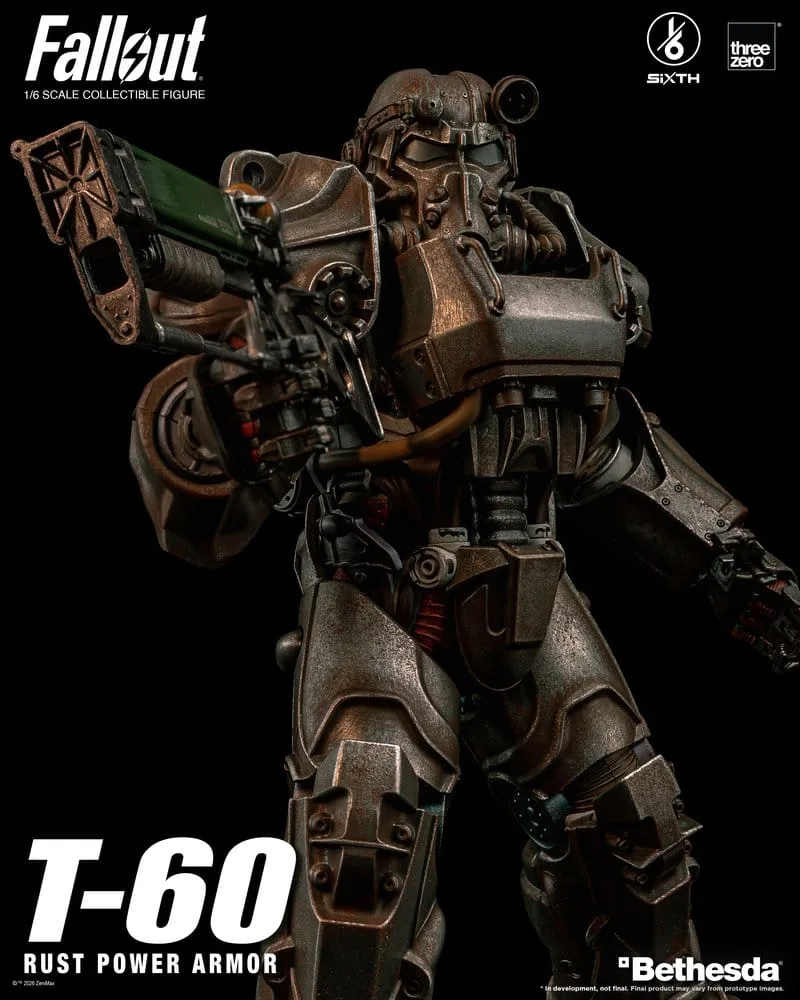 Fallout Action Figure – T-60 Rust Power Armor 1/6 4