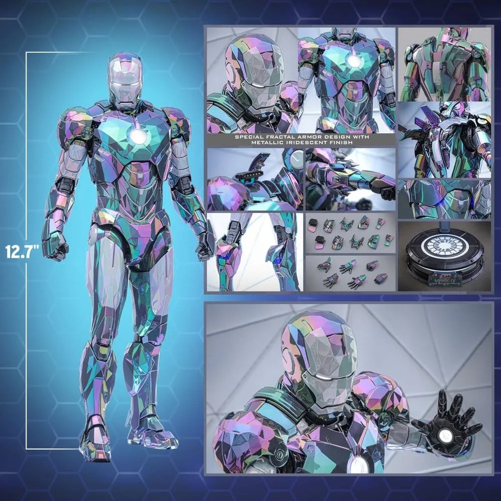 Iron Man 2 Action Figure – Mark IV Haze Fractal Armor 33 cm 24