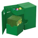 Ultimate Guard Deck Box – Flip’n’Tray 100+ Xenoskin Green 5
